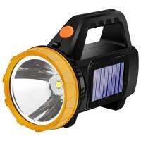 Powerful LED Solar Searchlight Portable Outdoor Camping Home Strong Flashlights