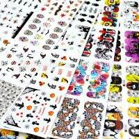 【YF】☊۞□  48 Sheets Mixed Designs Transfer Decorations Stickers Decals Nails Supplies Lot 1081-1128