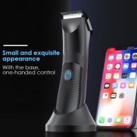 ZZOOI Professional Hair Clipper Washable Hair Machine USB Rechargeable Shaver Cordless Body Beard Razor Electric Hair Trimmer For Men