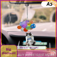 ?【Lowest price】Qearl Creative Animal Car แขวนจี้เครื่องประดับแมวรูปตกแต่งภายในรถ