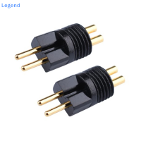 ?【Lowest price】Legend 2pcs 0.78mm Pin DIY หูฟัง CABLE 2 PIN TERMINAL 0.78 PIN 1964พร้อมช่องเสียบ