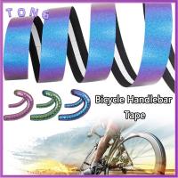 TONG เทปกันลื่น EVA PU MTB เทปพันเทปสำหรับแฮนด์จักรยานจักรยานตัวหน่วงการสั่นสะเทือนกันลื่น