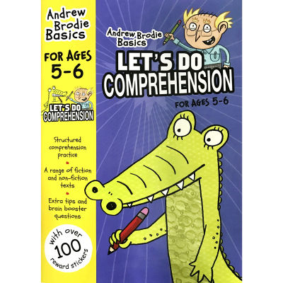 English Primary School Reading Comprehension Workbook 5-6 years old English original lets do comprehension