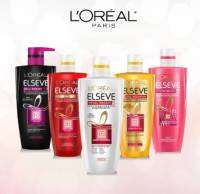 แชมพู ครีมนวด สำหรับผมเสีย LOREAL Paris Elseve Total Repair 5 Repairing Shampoo 450/410มล.exp.01/2025