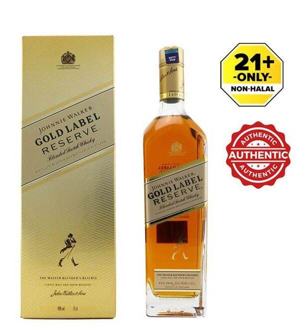 Johnnie Walker Gold Label Reserve Blended Scotch Whisky 750ml Lazada