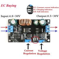 ปรับ Step Up Step Down โมดูล CC CV โมดูลแหล่งจ่ายไฟ DC DC Solar Charger Charging Controller 4.8ถึง30V