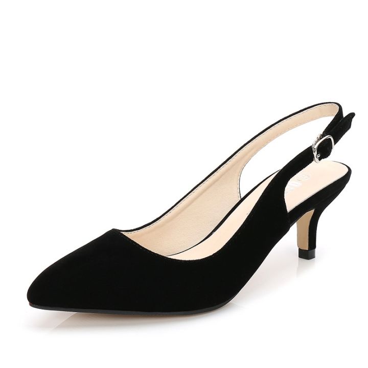 ขายดีที่สุด-ioztt2023-low-heels-large-size-new-fashion-cool-sexy-casual-women-suede-sandals-high-heel-brand-shoes-backspace-buckle-dropship