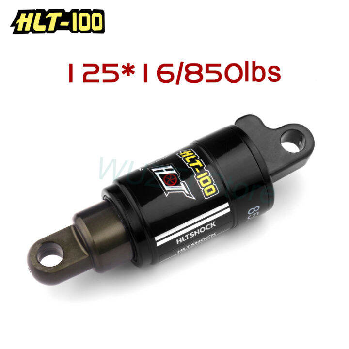 htl-100-150165185มิลลิเมตรจักรยานแรงกระแทกด้านหลังจักรยานเสือภูเขาน้ำมันฤดูใบไม้ผลิ-mtb-สกู๊ตเตอร์ไฟฟ้าขี่จักรยานโช้คอัพระงับ8501000ปอนด์