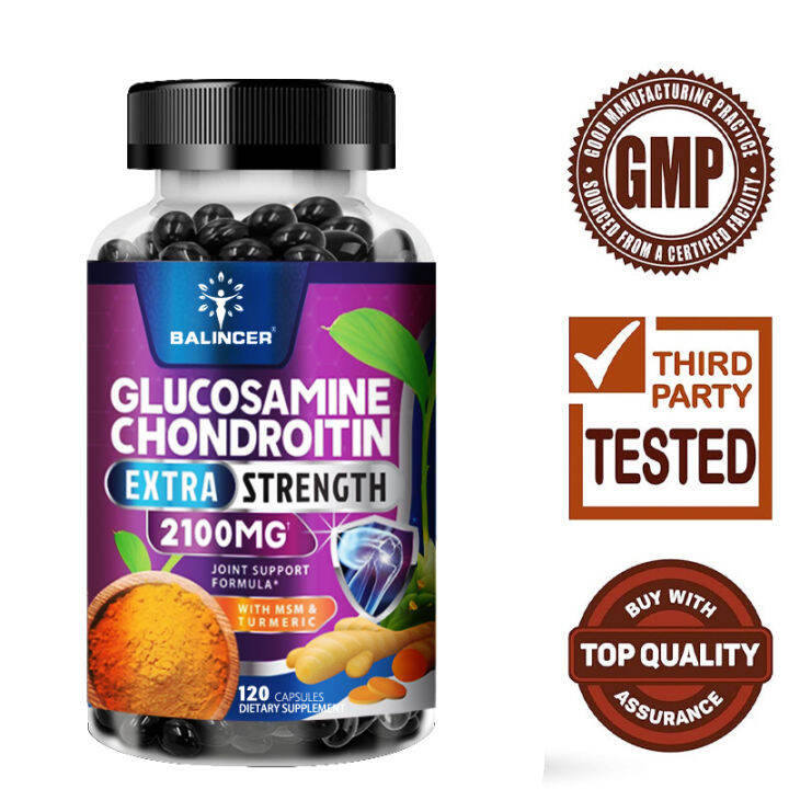 Joint Support Supplement Glucosamine & Chondroitin Turmeric MSM