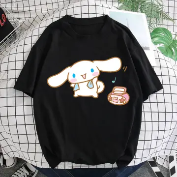 Sanrio Cinnamon Girl Boy Cute Cartoon My Melody T-Shirt Round Neck