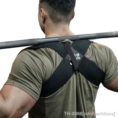 ♕℗ Gym postura suporte cinta corrector sem ombros arredondados treino superior coluna vertebral pescoço ombro clavícula