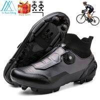 ✵﹊♕ Winter Cycling Shoes Mtb Men Large High-top Waterproof Road Bike Shoes Sapatilha Ciclismo Women Flat Racing Bicycle Sneakers 48