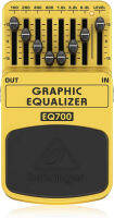 Behringer EQ700 Ultimate 7-Band Graphic Equalizer,Lt Yellow