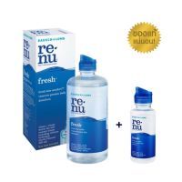 RENU รีนิว น้ำยาล้างแช่คอนแทคเลนส์  355 ml แถม 60 ml