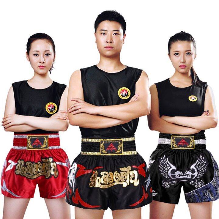 jiuduanlong-muay-เสื้อผ้ากางเกงขาสั้นลายแบบไทย-sanda-มวย-ufc-mma-ฝึกฝนการต่อสู้กางเกงขาสั้นสำหรับแข่งขันมืออาชีพ