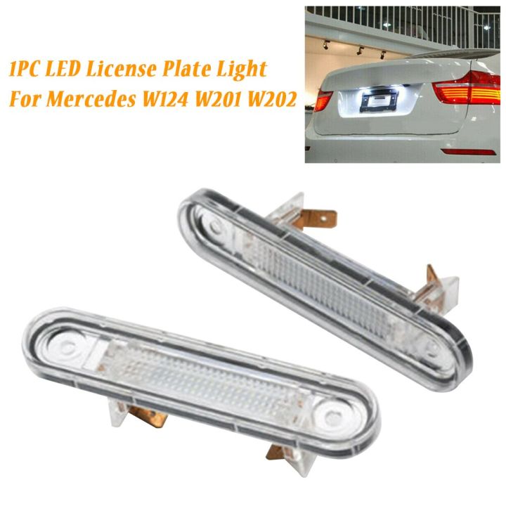 ไฟป้ายทะเบียน-led-อะไหล่ติดตั้งง่ายรถยนต์จอดรถสำหรับ-w202-w201-w124รถแบบไม่มีพอร์ต-usb-คอนเวอร์เตอร์-abs-ประสิทธิภาพสูง