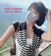 SIÊU CHỐNG NẮNG Combo 100c Khẩu trang 6A PT mask, khẩu trang che nắng toàn