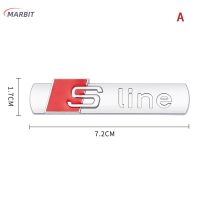 MARBIT 1pcs Car front Grille Badge Emblem Grill S line เหมาะสำหรับทุกรุ่น