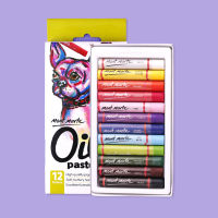 Crayons 12243648 Color Oil Pas Water-Soluble Color Graffiti Painting Pen Crayons Art Supplies Crayons Office School Pen