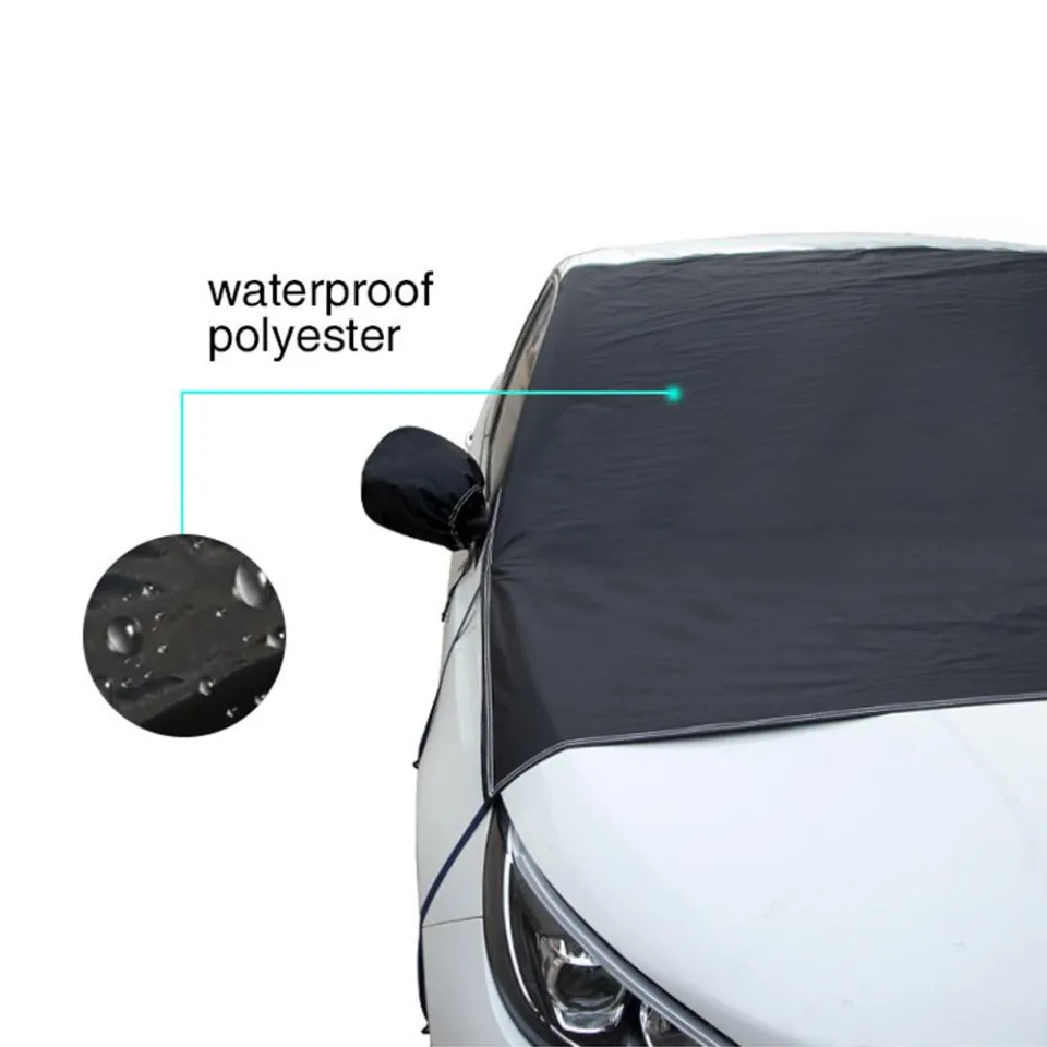 Winter Car Snow Shield Car Windshield Snow Cover Sun Shade Waterproof Cover