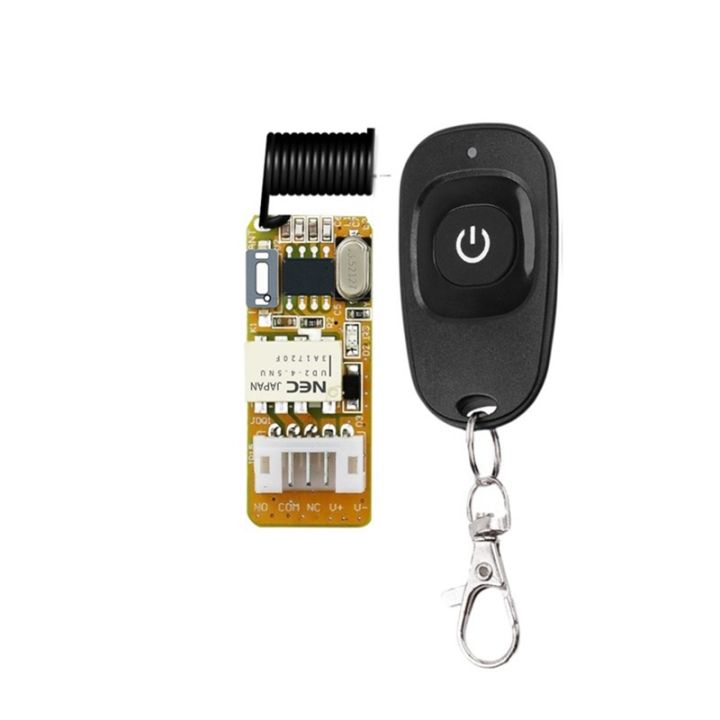 1-set-433mhz-control-switch-small-contact-no-com-nc-learning-button-control-switch-wireless-remote-control-switch