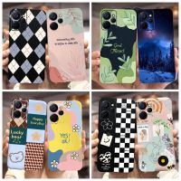 เคสสำหรับ Realme 10 5G RMX3663มีสไตล์ศิลปะเคสโทรศัพท์ครอบ TPU นุ่มสำหรับ Realme 10T Realme10 5G ฝาหลัง6.6 เคส