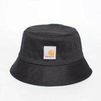 Bucket hat หมวกดวงอาทิตย์แฟชั่นผู้ชายผู้หญิงถังหมวกสีทึบซัมเมอร์บีช