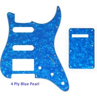 ชิ้นส่วนกีตาร์-สำหรับ Usa/mexico Fd Strat 72 11รูสกรูมาตรฐาน Humbcker SSH PAF Pickguard กีตาร์และแผ่นหลังรอยขีดข่วนแผ้น