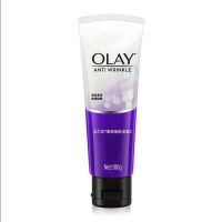 Olay Smooth Rejuvenating Facial Cleanser 100g Scrub Exfoliate Moisturize Anti-Wrinkle and Diminished Fine Lines Unisex