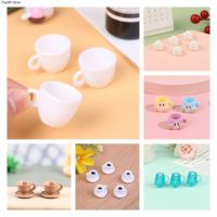 ┅♝ 3/5Pcs 1:6 Dollhouse Miniature Creative New Mini Coffee Cup Model Kitchen Accessories For Doll House Decor Toys Gift 3x2.5cm