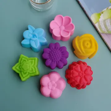 2 Pieces Large Chrysanthemum Silicone Mold Daisy Lotus Shapes Flower  Silicone Molds Rose Silicone Molds Fondant Candy Chocolate Molds Cake  Decorating