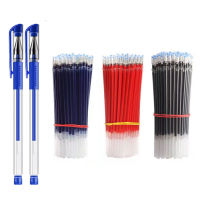 102PcsLot Office Gel Pen Refill Set 0.5mm Blue Black Red Ink Rod For Handle Gel Pen Refill School Writing Stationery