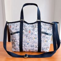 Lesportsac 2023 Bed Rabbit แบรนด์ร่วมใหม่กระเป๋าสะพายข้างกระเป๋าถือ9811