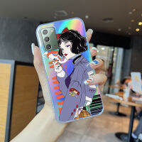 เคสโทรศัพท์มือถือปลอกสำหรับ Samsung Galaxy Note20 Note20เคสแฟชั่นสุดพิเศษสีสันสดใสปลอกหุ้มบัตรเลเซอร์ในตัว