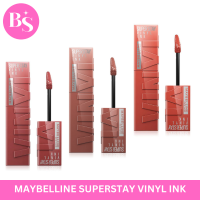 ลิปสติก ลิปเมย์เบลลีน Maybelline New York Superstay Vinyl Ink lipstick แบรนด์ maybelline เมย์เบลลีน นิวยอร์ก ซุปเปอร์สเตย์ ไวนิล อิ้งค์ เมเบลลีน เมเบอร์ลีน เมย์เบอร์ลีน เมย์เบลลีน ลิปจิ้มจุ่มเนื้อไชน์ สีสดชัด กันน้ำ ติดทนนาน ขนาด 4.2 ml  รับประกันของแท้ S