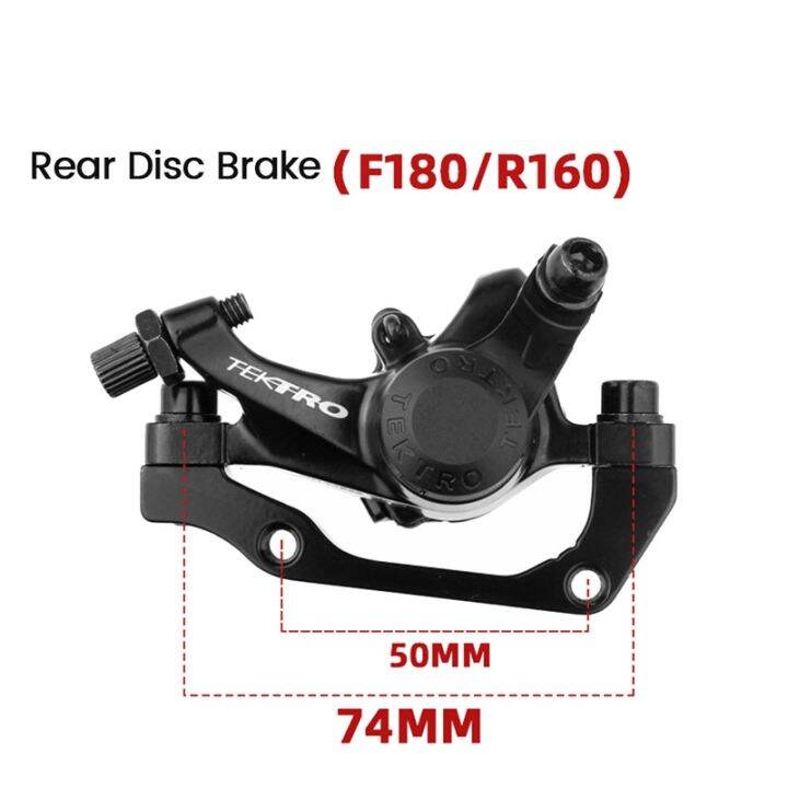 tektro-m280-mountain-bike-hydraulic-disc-brake-wire-controlled-mechanical-disc-brake-bicycle-brake-parts