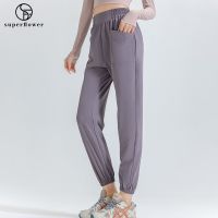 SUPERFLOWER ขนาดบวกบางหลวม Leggings กางเกงวิ่งออกกำลังกายสำหรับผู้หญิงวิ่งการฝึกอบรมกางเกงแห้งเร็วสำหรับออกกำลังกายกลางแจ้ง