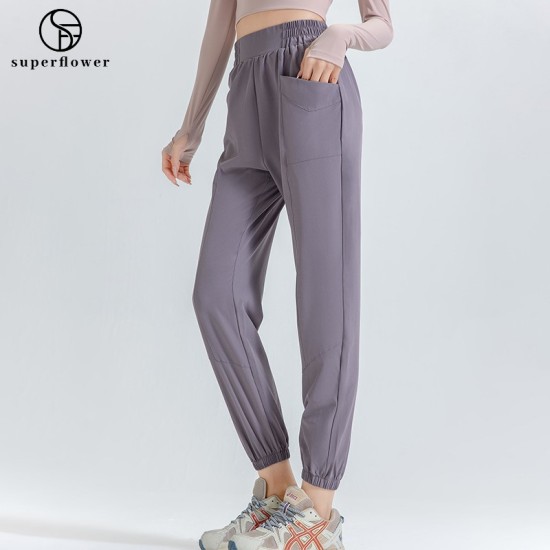 Superflower quần legging rộng mỏng ngoại cỡ quần chạy bộ cho nữ quần tập - ảnh sản phẩm 1