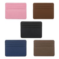 THINKTHENDO Card Holder Slim Bank Credit Card ID Cards Coin Pouch Case Bag Wallet Organizer Women Men Thin Business Card Wallet