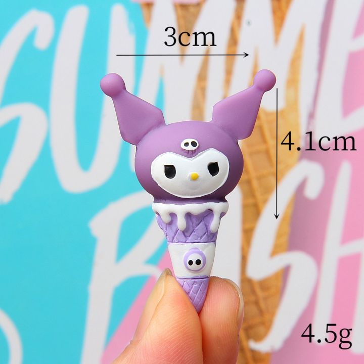 aksesoris-resin-สำหรับเล่นอาหารกรวยไอศครีม-sanrio-สามมิติ3d-ใหม่ครีมรูปกรวยสร้างสรรค์อุปกรณ์โทรศัพท์มือถือ-diy