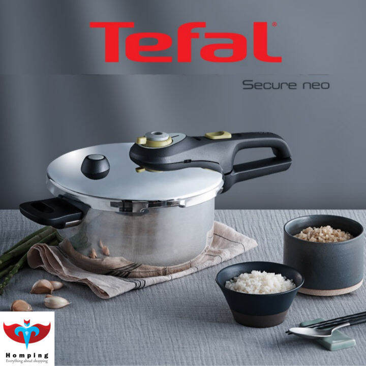 [Tefal] Secure Neo Pressure Rice Cooker 2L( For 23 people) safe