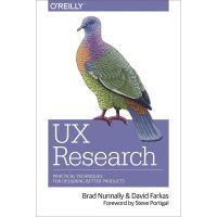 Be Yourself &amp;gt;&amp;gt;&amp;gt; UX Research : Practical Techniques for Designing Better Products (ใหม่) หนังสือภาษาอังกฤษพร้อมส่ง