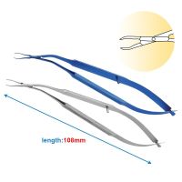 Lens Implantation Forceps Tweezers Ophthalmic Clamp Stainless Steel/Titanium Ophthalmic Eye Instrument