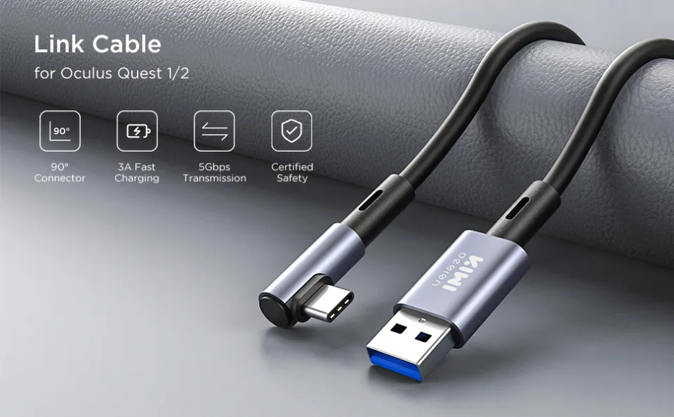 KIWI design USB C Oculus Link Cable / Meta Link Cable Accessories