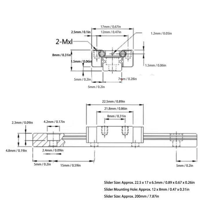 รางนำทางเชิงเส้นสำหรับเครื่องมือเครื่อง-cnc-รางนำทางเชิงเส้นทนทาน