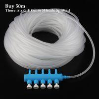 5~50m 4*6mm Aquarium Elastic Aeration Hose Fish Tank Air Pump Soft Flexible Oxygen Pump Hose Tube Line