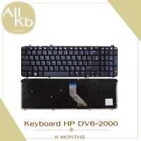 Keyboard HP DV6-2000 / คีย์บอร์ด เอชพี รุ่น DV6-2000 DV6-10000  / TH-ENG ปุ่มกดไม่ติดเคลมได้เลย /  รับประกัน 6 เดือน