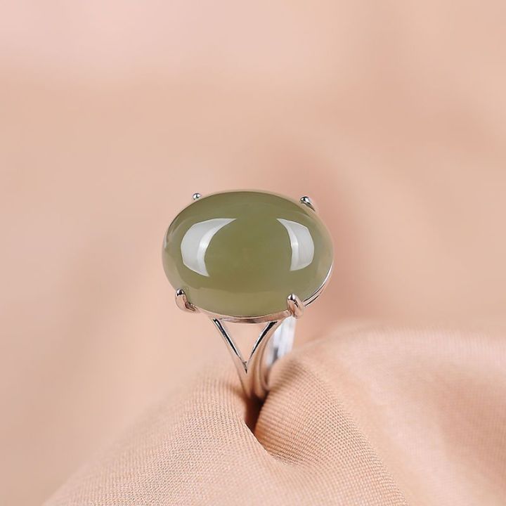 ของแท้ธรรมชาติ-hotan-หยกแหวนผู้หญิง-925-เงิน-fifi-หยกแหวนชีวิตบัตรกำนัล-yd65