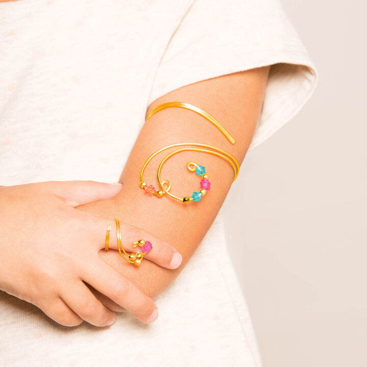 Craftabelle Crystal Twists Creation Kit Wire Jewelry Making Kit