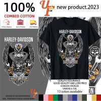 เสื้อยืดคุณภาพดี เสื้อยืดฮาเลย์ Harley-Davidson  สไตล์วินเทจ ป้ายVintage  [ S-5XL]